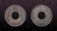 BRITISH WEST AFRICA 1/10 Penny BRITISH WEST AFRICA , KM# 3 , Copper-Nickel , 1/10 Penny, 1908, Mint Strike, King Edward VII. Nice coin! -