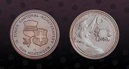 SWITZERLAND 50 Francs SWITZERLAND, KM# S32, Silver, 50 Francs, 1989, Proof, Zug Festival. Coin in excellent condition! -