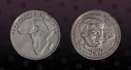 CHAD 100 Francs CHAD, KM# 1 , Silver, 100 Francs, 1970, Proof, 10th Anniversary of Independence - Robert Francis Kennedy. Very rare and elusive -