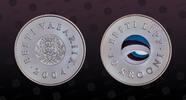 ESTONIA ESTONIA, KM# 40  , Silver, 10 Krooni , 2004, Proof, Estonian Flag. Colored. Coin in excellent condition! 10 Krooni 2004 
