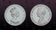FALKLAND ISLANDS 50 Pence FALKLAND ISLANDS , KM# 21a , Silver, 50 Pence, 1985, Proof, Opening of Mount Pleasant Airport. Coin in excellent condition! -