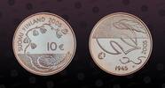 FINLAND, KM# 120 , Silver, 10 Euro, 2005, Proof, 60 years of Piece. Coin in excellent condition!