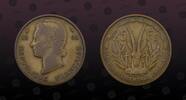 FRENCH WEST AFRICA 25 Francs FRENCH WEST AFRICA , KM# 7 , Aluminum-Bronze, 25 Francs, 1956, Mint Strike, Nice coin! -