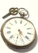 Deutschland Taschenuhr mit Schlüsselaufzug vor 1900 Herren Taschenuhr GT Gédéon Thommen 4 Rubis 800 er Silber gute Erhaltung