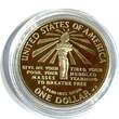 USA 1 Dollar 1986 United States Statue of Liberty Coin Zertifikat + Box PP