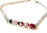 Pfeffinger Silberdesign Armband 2 Zirkonia 925er Sterling Silber sehr gut
