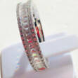Silberring Gr. 60 Judith Williams 925 er Silber Ring Zirkonia im Baguetteschliff Touch of Diamonds sehr gut