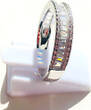 Silberring Gr. 60 Judith Williams 925 er Silber Ring Zirkonia im Baguetteschliff Touch of Diamonds sehr gut