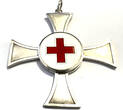 Deutschland Orden Rotes Kreuz DRK Schwesternkreuz in 925 er Silber 2. Form gut
