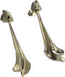 Finnland Lapponia Ohrstecker 1986 Ohrhänger Lapponia 925 er Silber 4 cm lang leichte Gebrauchsspuren