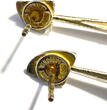 Finnland Lapponia Ohrstecker 1986 Ohrhänger Lapponia 925 er Silber 4 cm lang leichte Gebrauchsspuren