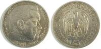 Deutschland 5 Reichsmark 5 Reichmark J Deutsches Reich Paul von Hindenburg 1847 - 1934 -