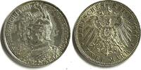 Deutsches Reich 2 Mark Friderich I - Wilhelm II 1701 - 1901 200-jähriges Bestehen des Königreichs -