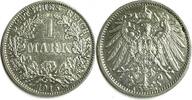 Deutsches Reich 1 Mark Kaiserreich großer Adler -