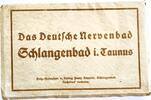 Deutschland Leporello Das Deutsche Nervenbad Schlangenbad im Taunus 10 Ansichtskarten -