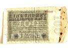 Deutschland Reichsbanknote Einhundert Millionen Mark Inflation Banknote Geldschein Berlin 22.8. 1923 -