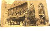 Deutschland Ansichtskarte Nürnberg Bratwurstglöcklein AK Nürnberg um 1900 s/w -