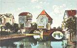 Deutschland Ansichtskarte Bad Kreuznach Bad Kreuznach Brückenhäuser -