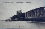 Deutschland Ansichtskarte Kaiserswerth Ansichtskarte Kaiserswerth am Rhein Kaiserpfalz Ruine Rheinansicht -