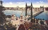 Ungarn Ansichtskarte Budapest um 1900 Budapest Elisabethbrücke leicht be... 5,00 EUR  zzgl. 3,70 EUR Versand