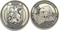 Deutschland Medaille Hattinger Stadttaler Altes Zollhaus Stadt Hattingen -