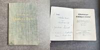 Deutschland Buch Eisenberger Schützen-Lieder Büchlein von Otto Zahl 1929 -
