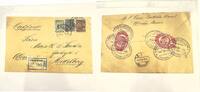 Mexico Briefmarken Mexico 2 10 und 40 Correos Ganzsache Briefumschlag von Mexico nach Heidelberg -
