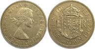 Großbritannien Half Crown Elizabeth / Elisabeth II. -