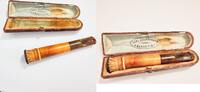 Deutschland antike Zigarettenspitze Meerschaum in original Schatulle -