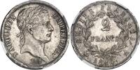France 2 francs en argent 1810 A Paris - NGC MS63+ Top Pop! NGC MS 63+