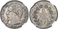 France Franc en argent - 1855 A Paris - NGC MS 64 - Top pop! -