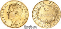 France 20 francs 1806 W Lille - 4.242 ex. !  2590,00 EUR  zzgl. 25,00 EUR Versand