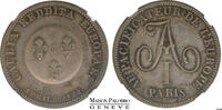 France 2 Francs Medaille sur module de 1814 Paris - NGC MS 63 -