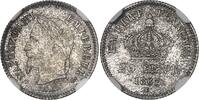 France 20 centimes argent - 1867 BB Strasbourg - FDC+ - NGC MS 66 -
