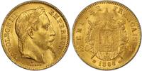 France 20 francs 1866 BB Strasbourg - PCGS MS 63 -