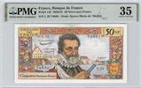 France 50 Nouveaux Francs 1960 - PMG Choice VF 35 -