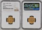 Serbie 20 Dinara or 1882 V Vienne - NGC AU 58