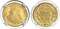 Chili 8 Escudos 1817 So FJ Santiago - NGC MS 64 - Top Pop! - RRRR -