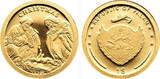 Palau $1 Dollar 2010 Maria und Josef betrachten den neugeborenen Jesus pp