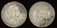 France 1/4 d'écu Ludwig XIII (1610-1643) Paris mint -