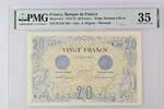 France 20 Francs France 20 Francs 28.01.1875 Pick 61 PMG Choice VF 35 Top pop! -