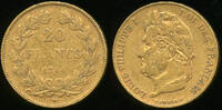 France 20 Francs Louis Philippe I 1830-1848 - Lille mint -
