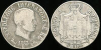 Italy 5 Lire Napoleon I. 1805-1814 Bologna mint -