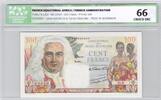 French Equatorial Africa 100 Francs French Equatorial Africa Specimen 100 Francs (1947) ICG Choice UNC 66 -