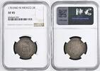 MEXICO 2 Real 1761 MO M MEXIKO Carlos III., 1759-1788. NGC XF 45