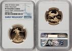 US Proof Gold Eagle 1/2 oz ER Blue Gold Eagles -