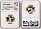 US Proof Gold Eagle 1/4 oz John Mercanti Certified Gold American Eagles -