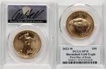 World Coins and Other 2023-W Burnished Gold Eagle 1 oz FDI David Hall -