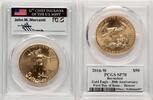 US Burnished Gold Eagle 1 oz FDI John Mercanti Denver Gold Eagles -