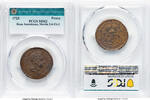 World Coins and Other 1723 Rosa Americana Penny -
